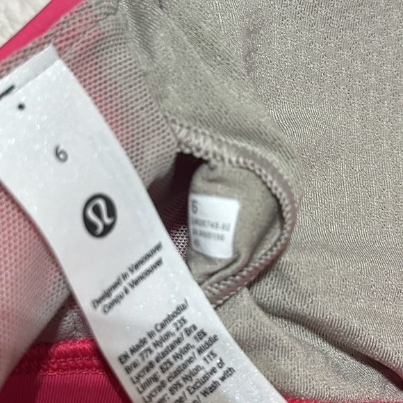 Lululemon | size 6 | free to be longline bra - Picture 9 of 9